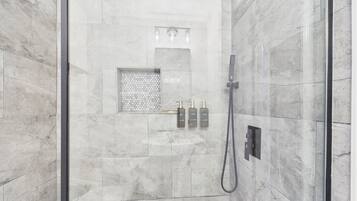 Hair dryer, towels