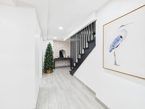 Interior - Game Day Flat • Steps to Wrigley + CTA (Chicago)