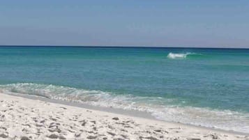 Vlak bij het strand