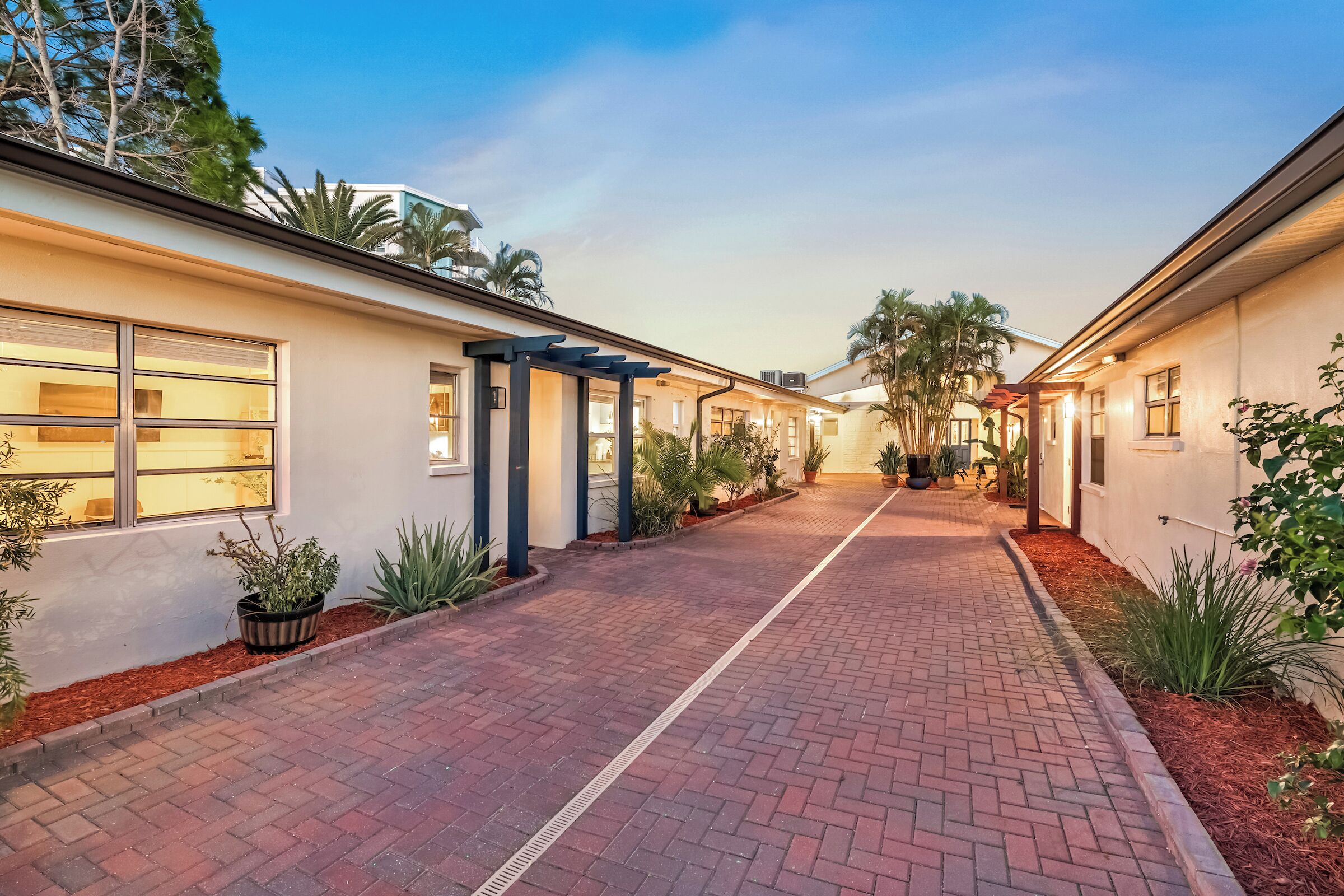 Overnattingsstedets uteområder