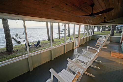 Come Experience Riverside - A Cozy Cottage with Beautiful Pamlico River Views