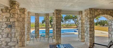 屋外プール、温水プール