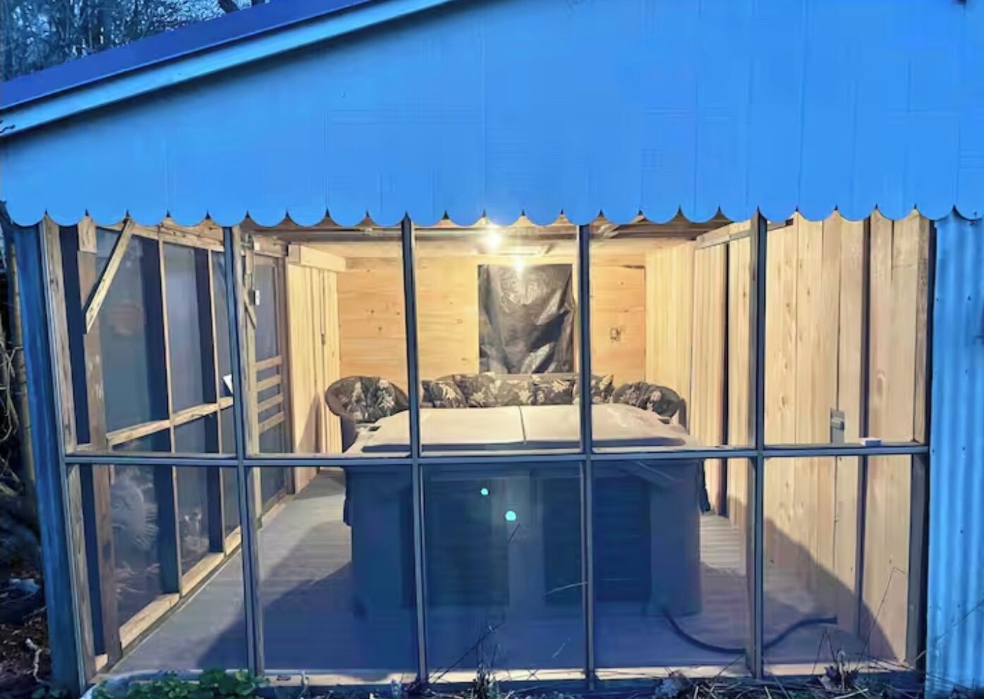 Bain à remous extérieur