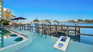 Unclassified image, 3 of 32, button - Boutique Beach Escape with Dock + Pool + Sunset Views (Treasure Island)