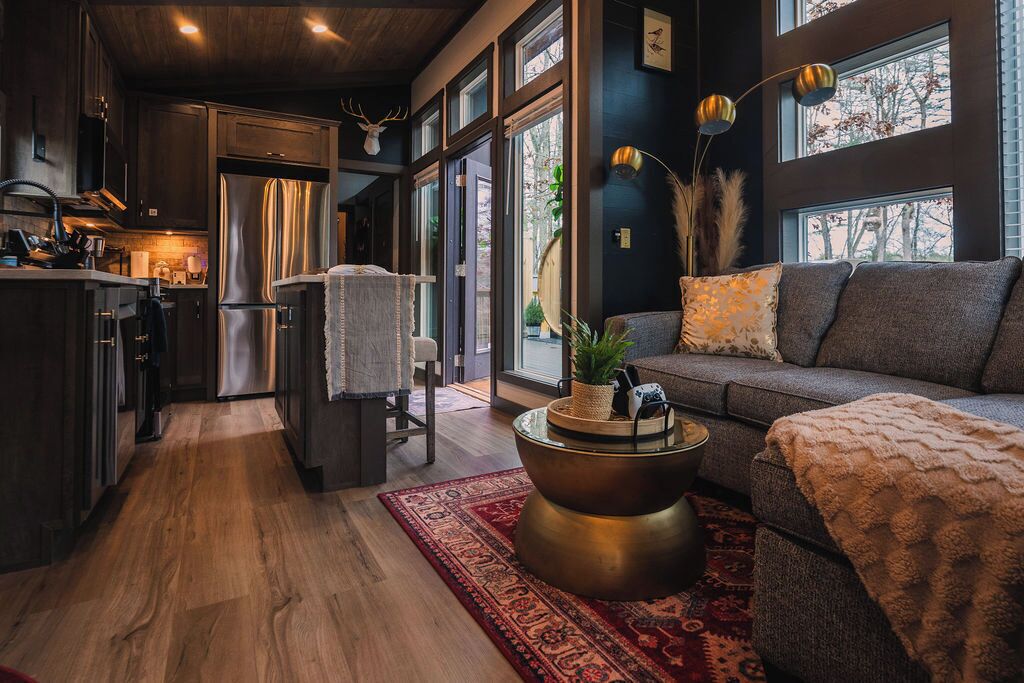 TV, fireplace, video games, books