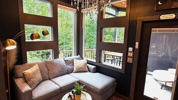 Televisión, chimenea, videojuegos y libros