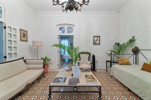 Luxury Villa, 4 Bedrooms, Private Pool, Garden View | Living area