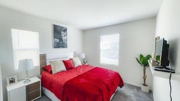 Superior House, Non Smoking, Patio | Desk, laptop workspace, blackout drapes, iron/ironing board