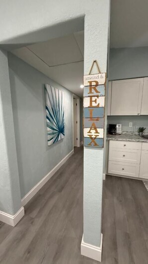 Deluxe House, Private Pool, Garden View | Private kitchen | Full-size fridge, microwave, oven, cookware/dishes/utensils - Tropical 2 Bed Beach Villas Unit A (Cocoa Beach)