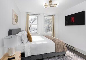 2 室のベッドルーム、インターネット、ベッドシーツ