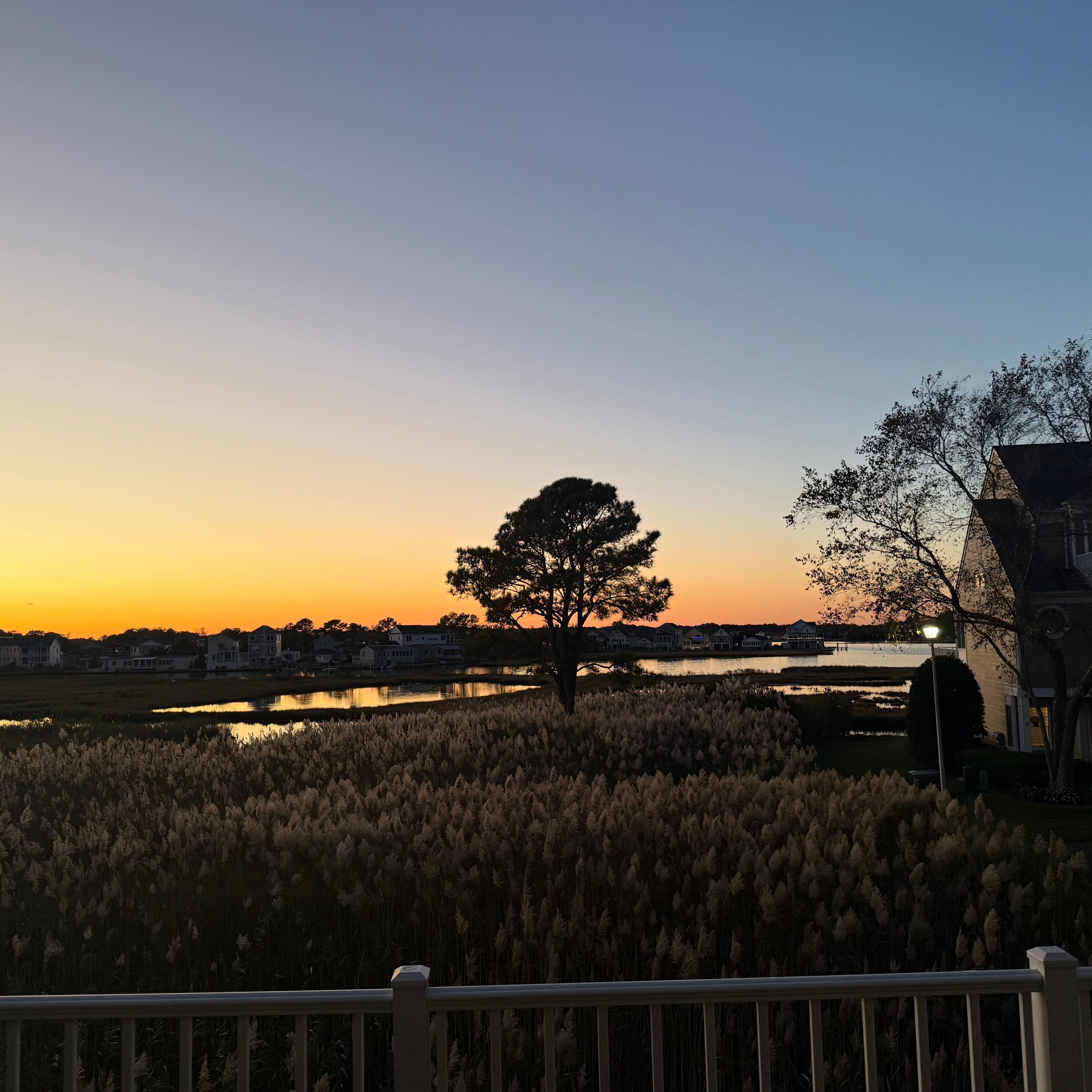 Utsikt fra overnattingsstedet