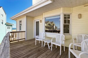 Terrace/patio - Bluefish | Cozy Buxton Getaway w/ Ocean View (Buxton)