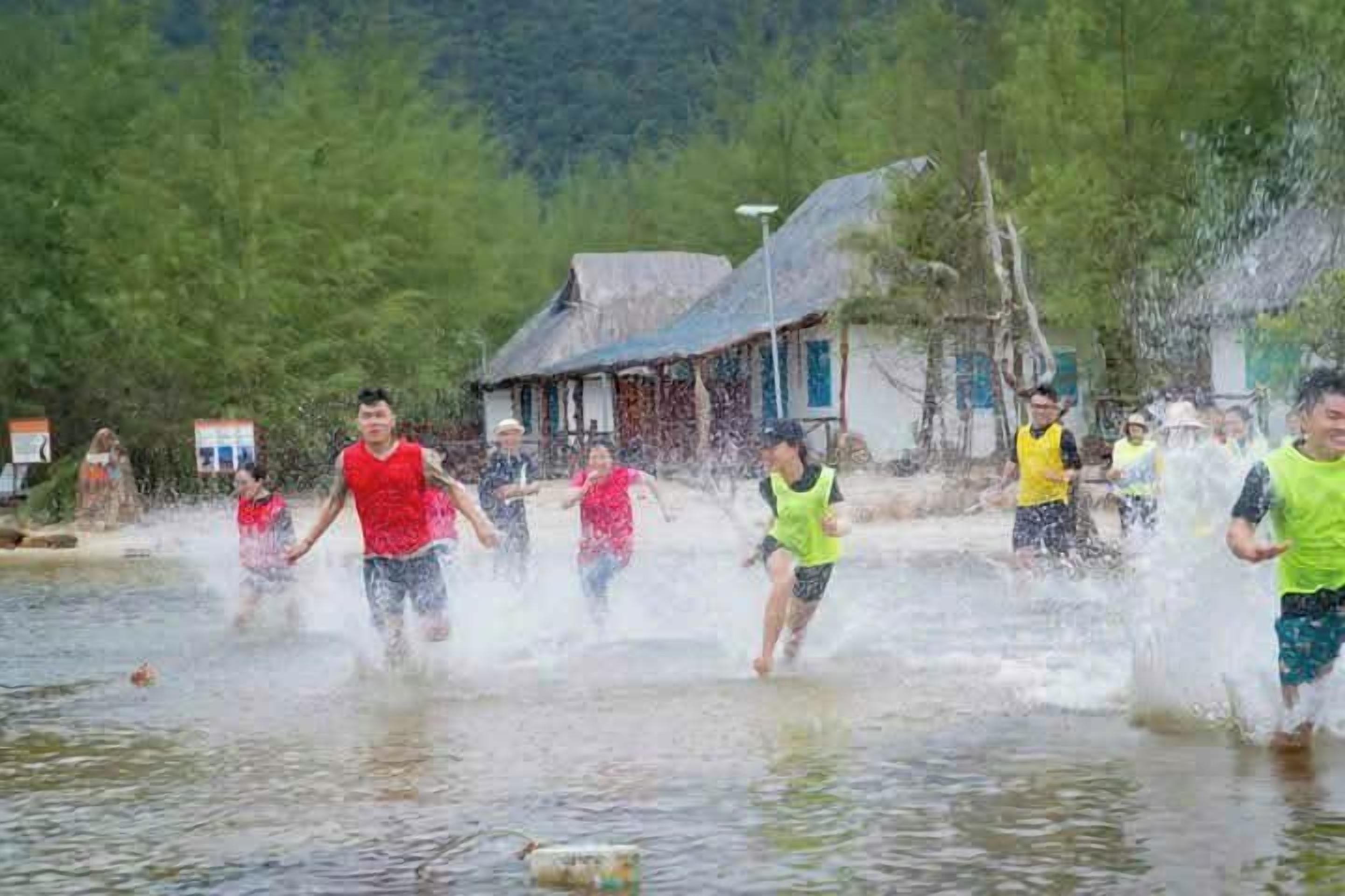 私人海灘、白沙、躺椅、遮陽傘