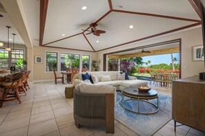 Smart-TV og stereoanlegg