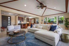 Smart-TV og stereoanlegg