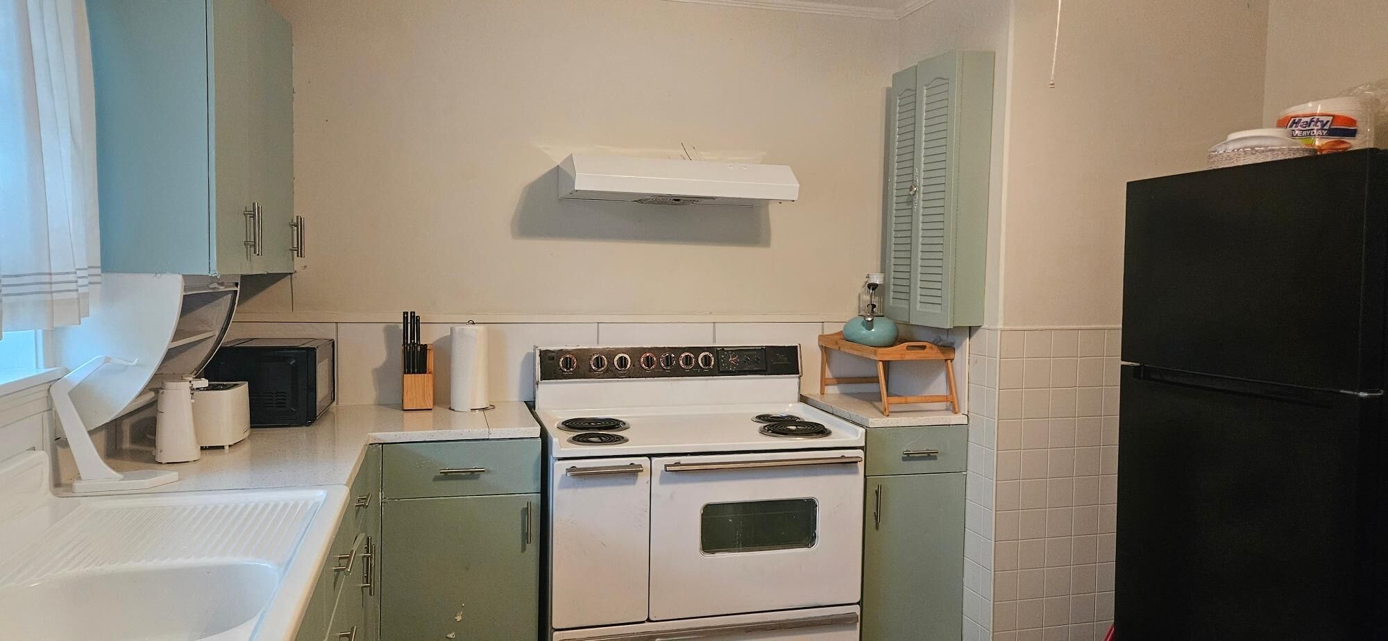 Microwave, oven, stovetop