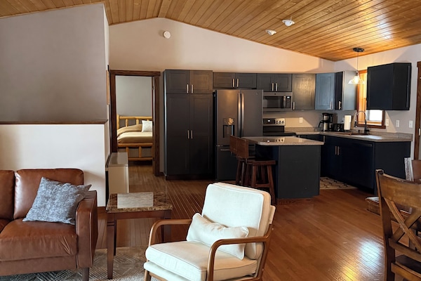 Upstairs main living space.