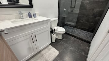 Towels, soap, toilet paper