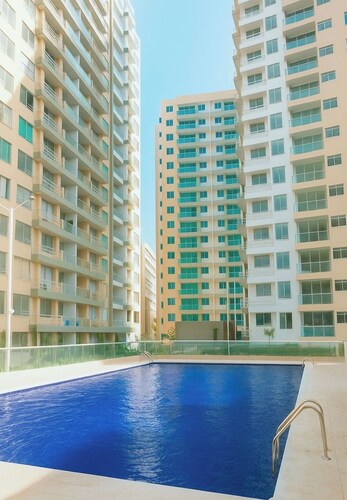3-bedroom apartment in delightful Barranquilla with AC