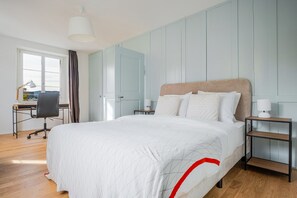 2 soverom, strykejern/-brett, wi-fi og sengetøy