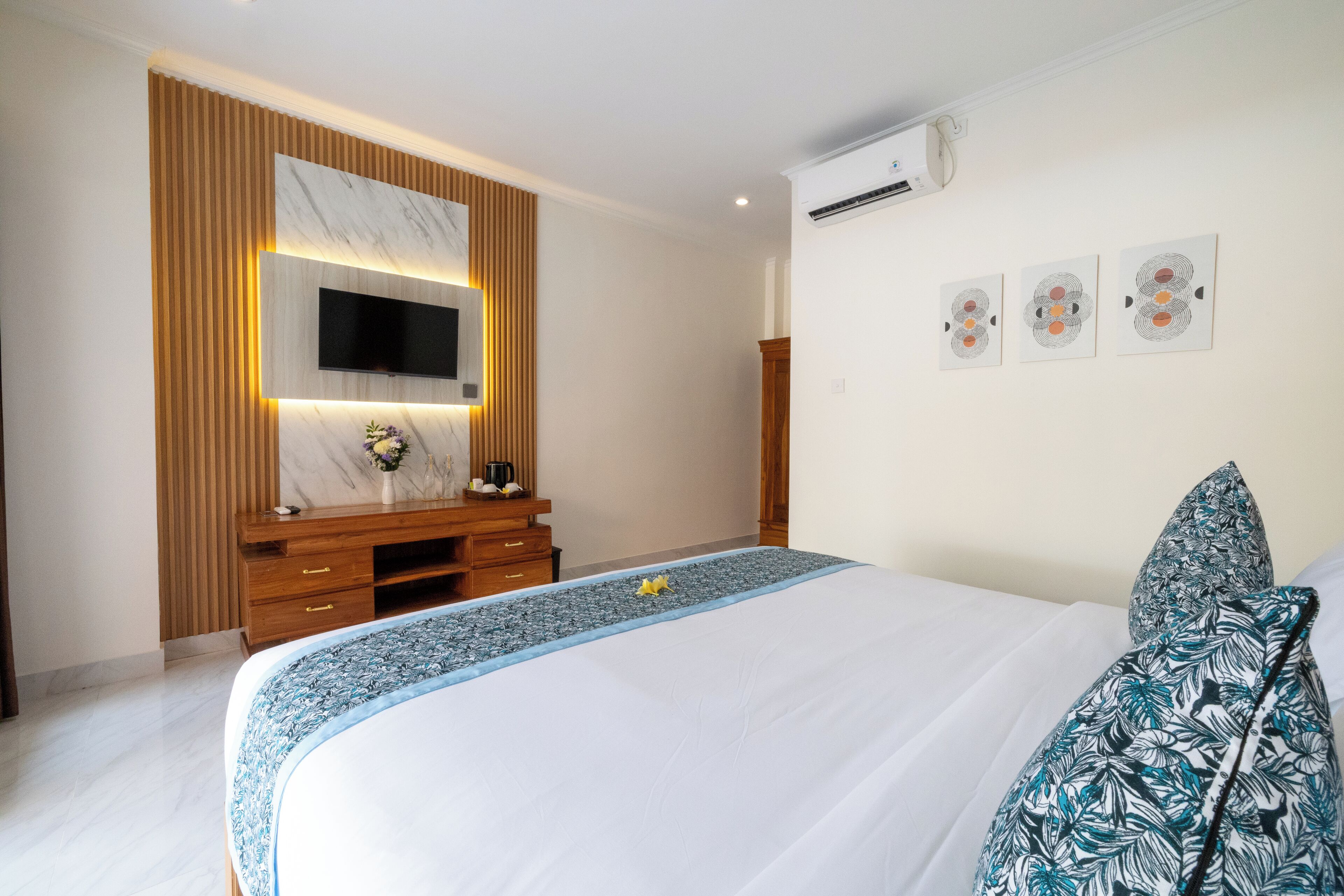 Deluxe villa | Een minibar, gratis wifi, beddengoed