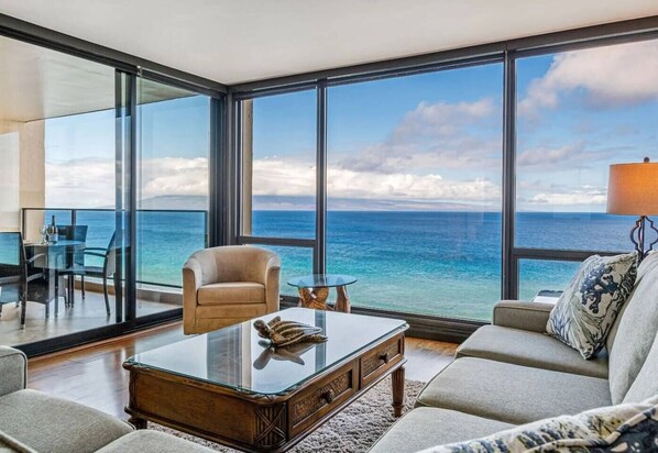 TV - Stunning Kaanapali Oceanfront Mahana 1107! (Lahaina)