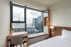 Luxury Apartment, 2 Bedrooms, Balcony, City View | Blackout drapes, iron/ironing board, free WiFi - Nice Apartments at Metropole Thu Thiem (Ho Chi Minh)