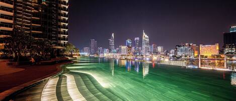 Uitzicht vanuit accommodatie