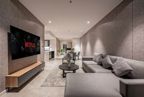 Luxury Apartment, 3 Bedrooms, Bathtub, City View | Bathroom - Nice Apartments at Metropole Thu Thiem (Ho Chi Minh)