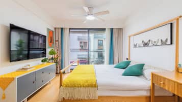 Superior Double Room, Balcony | Egyptian cotton sheets, premium bedding, down comforters