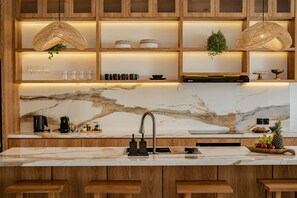 Private kitchen - Elements B2 Villa Bingin (Pecatu)