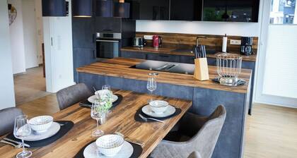 Angenehme Wohnung für 4 Personen mit W-LAN, TV, Terrasse und Haustiere erlaubt