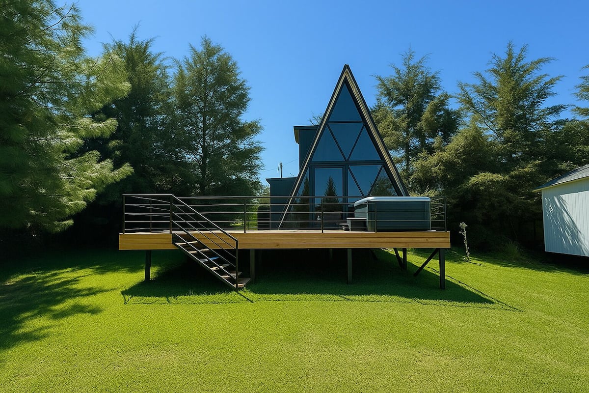 Baita familiare, patio, vista giardino | Wi-Fi gratuito