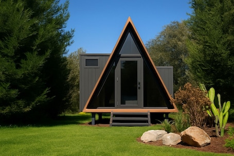 Cabana clƔssica, varanda, vista para o jardim | Wi-Fi de cortesia