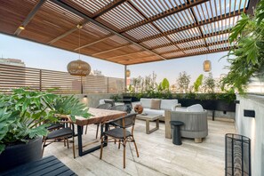 Outdoor dining - Rooftop - in Roma Norte (Mexico City)