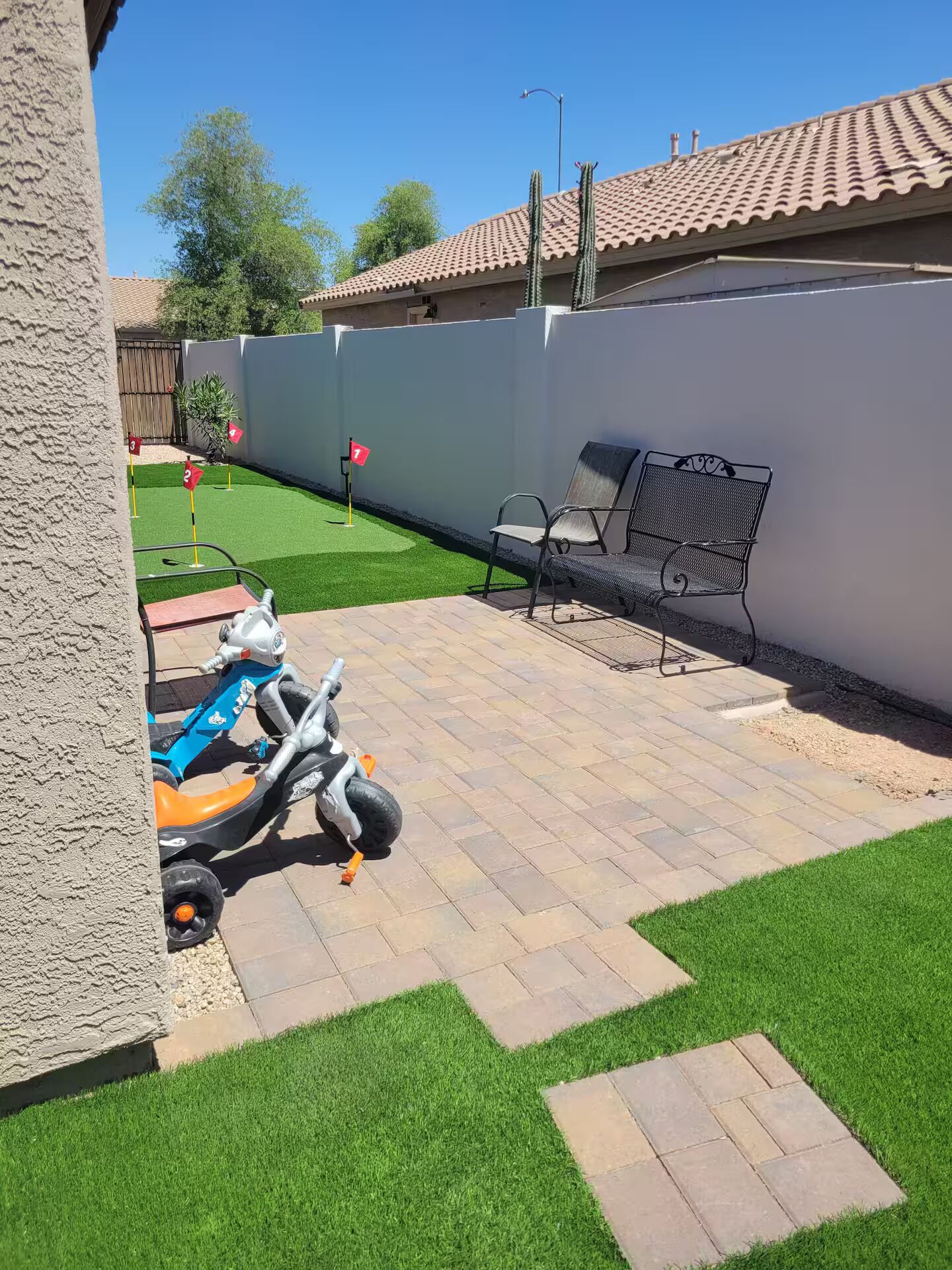 Áreas de la propiedad