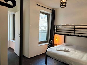 Desk, iron/ironing board, travel crib, WiFi