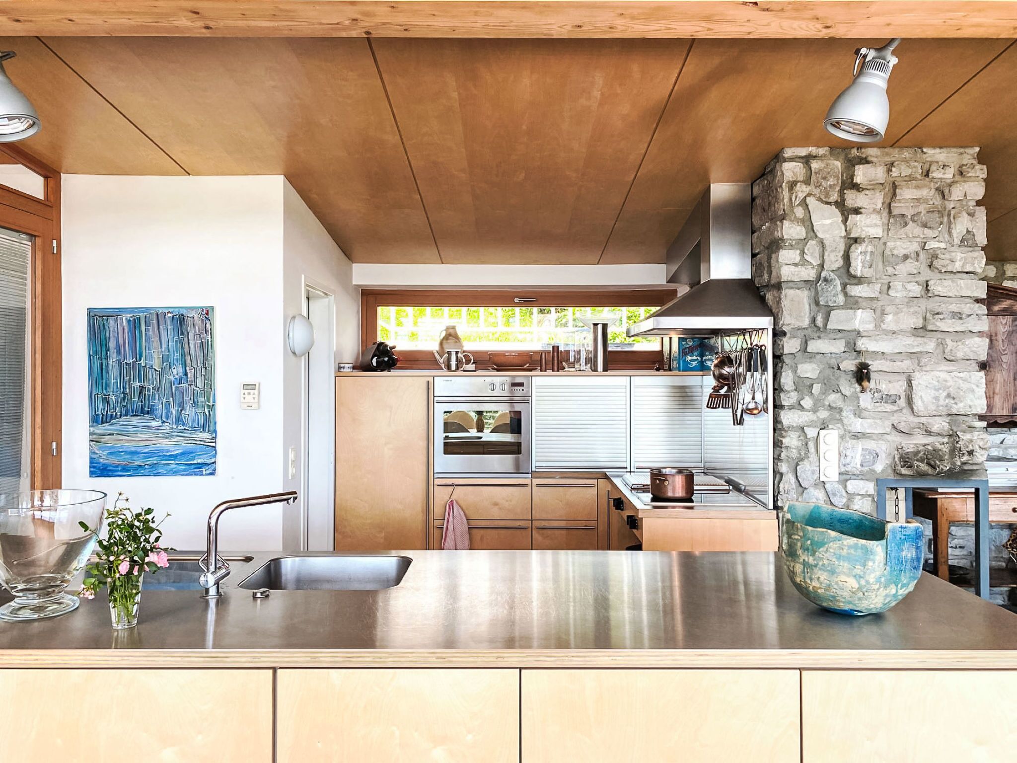 Kühlschrank, Mikrowelle, Ofen, Geschirrspüler