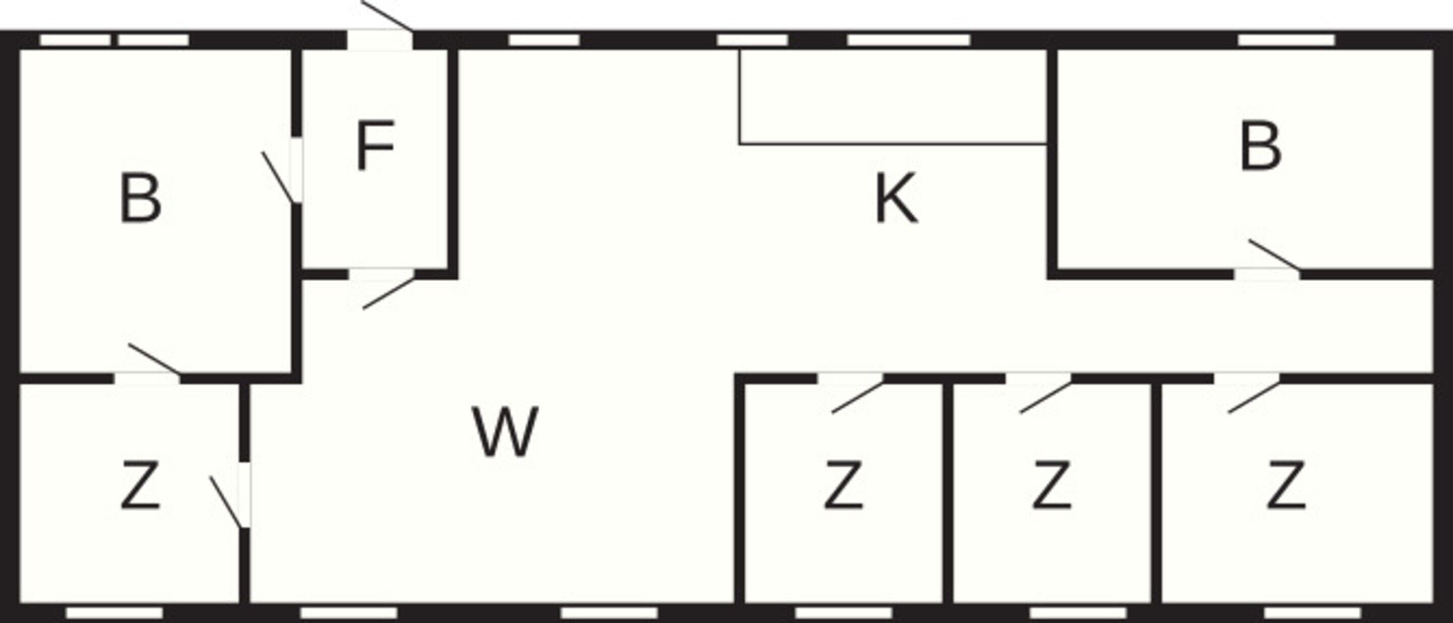Hus – deluxe, 5 soverom | Planløsning