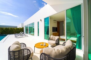 Terrace/patio - Modern 4 Bed Private Pool Villa KH-B6 (Hua Hin)
