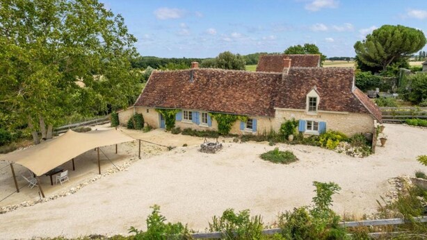 House | Exterior - Spacious Farmhouse With Garden in Val de Loire (Palluau-sur-Indre)