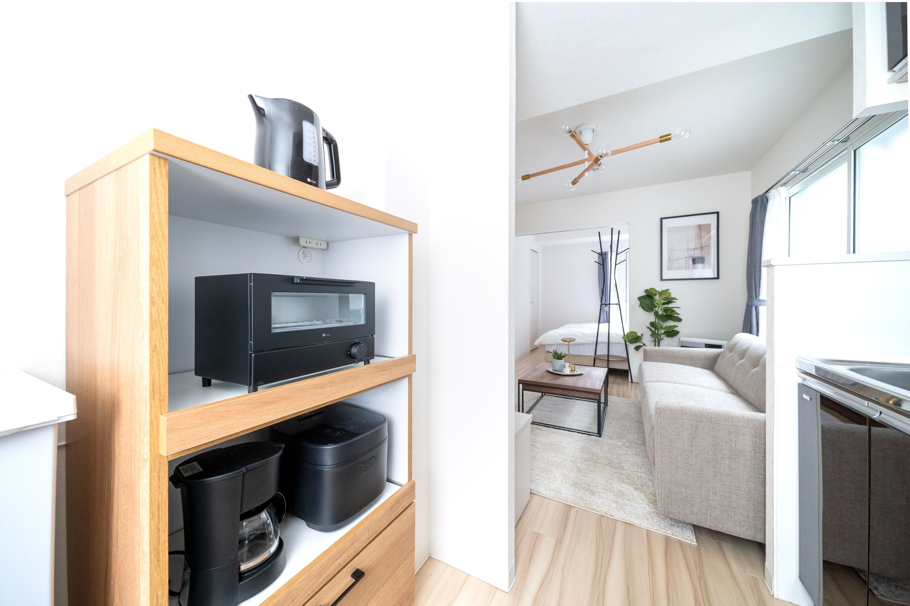 雪櫃、微波爐、爐具、電飯煲