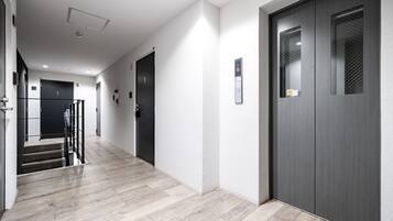 Façana frontal de l'allotjament