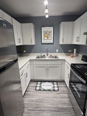 Microwave, oven, stovetop