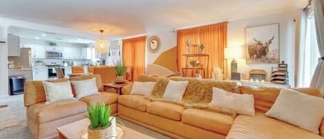 Smart-TV, peis og stereoanlegg