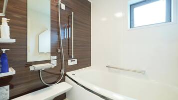 Hair dryer, towels