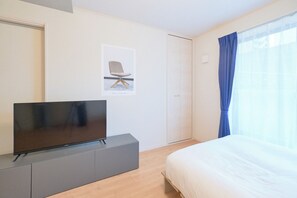 1 غرفة نوم وواي فاي مجانًا وملاءات أسرّة