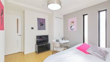 1 sovrum, gratis wi-fi och sängkläder