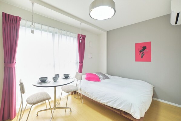 1 chambre, Wi-Fi gratuit, draps fournis