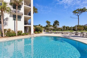 Pool - Beachfront | Pool | Hot Tub | Balcony | Elevator | Beach Chairs | Covered Parking (St. Simons Island)